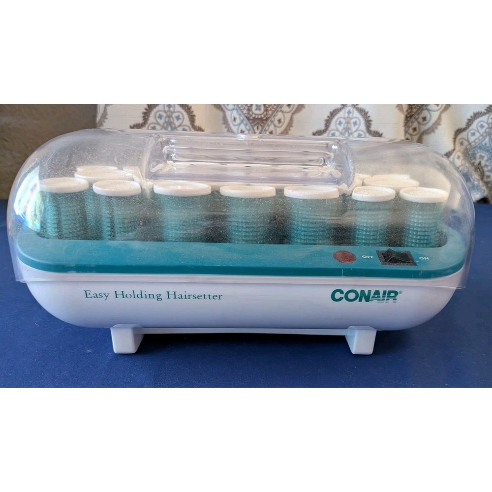 Vintage Conair Easy Holding Hairsetter Electric Hot Rollers WORKING!!!